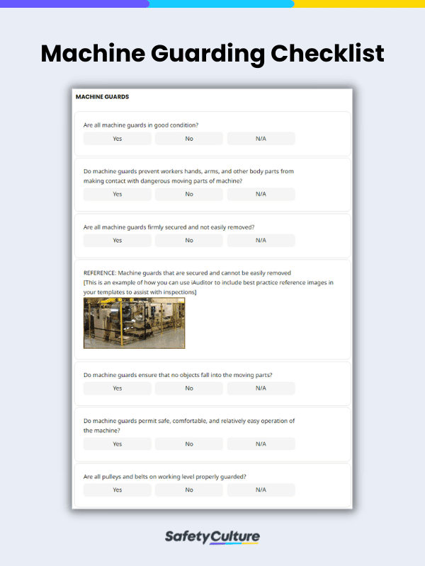 Machine Guarding Checklist