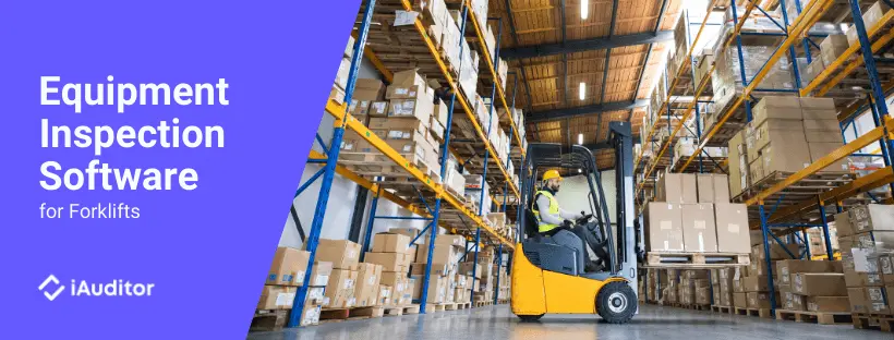 forklift equipment inspection software